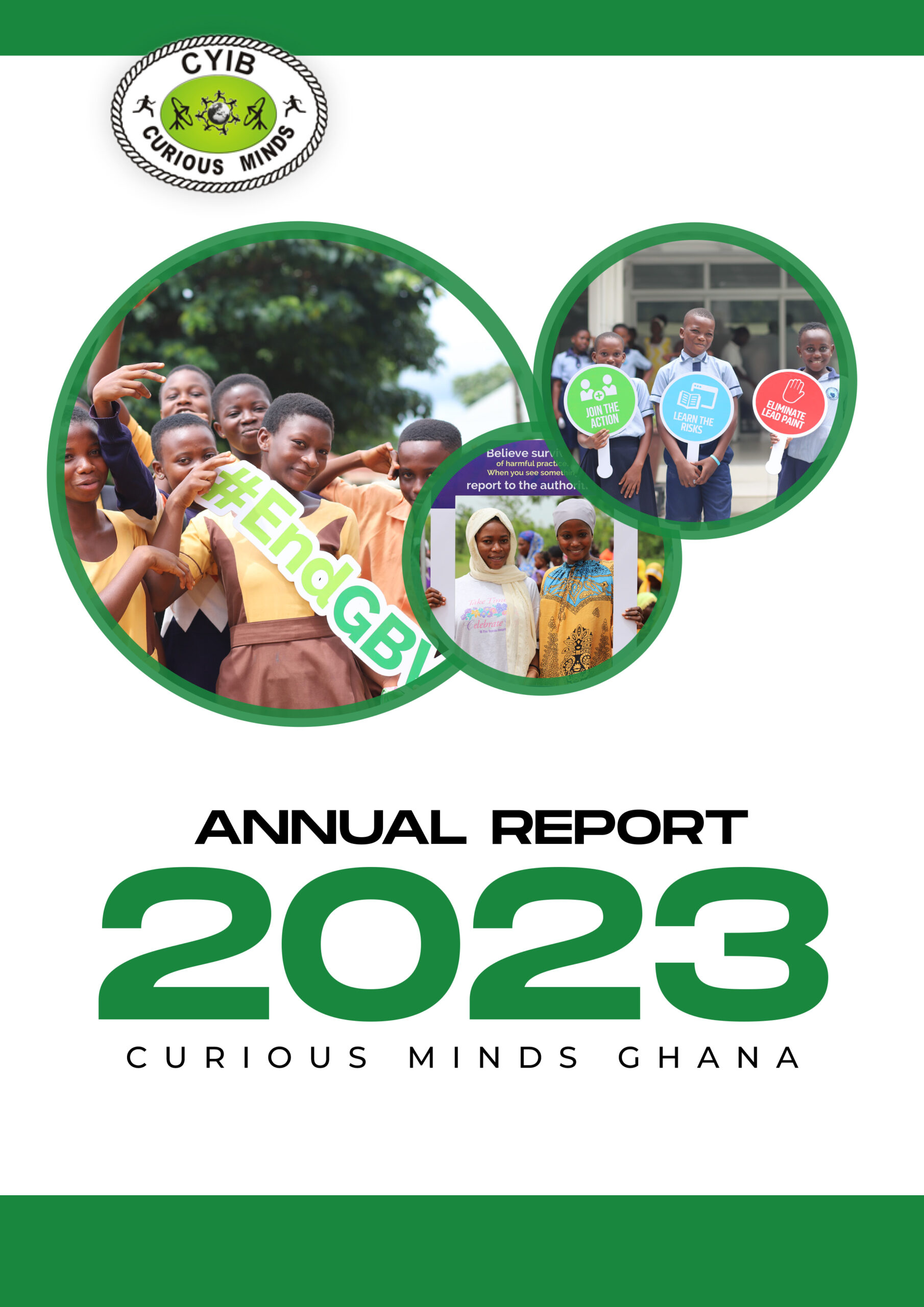 CURIOUS MINDS 2023 ANNUAL REPORT COVER